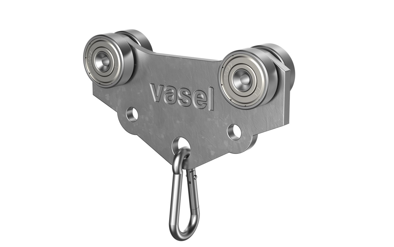 Suspension Trolley (4W) with hook